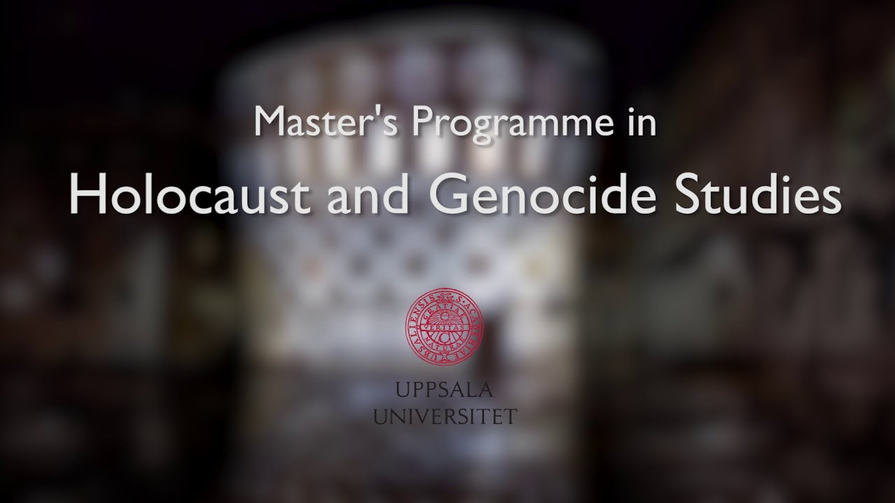 Uppsala Programme For Holocaust And Genocide Studies